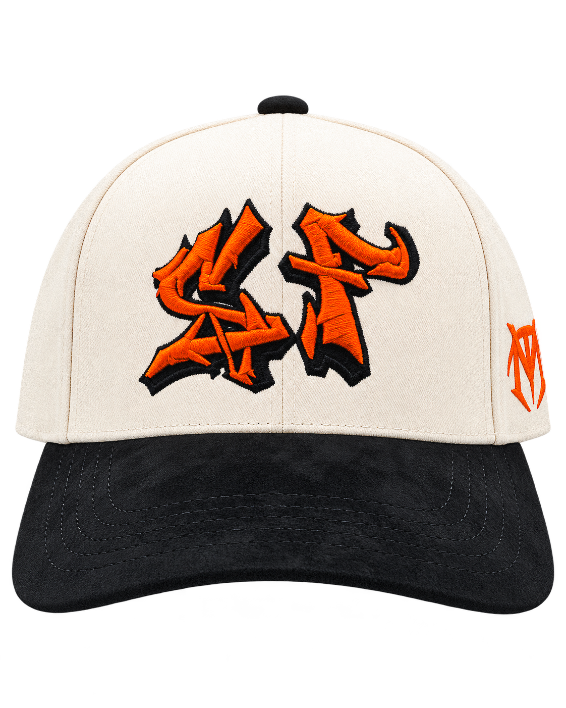 SF GRAFFITI HAT 'Orange & Black'