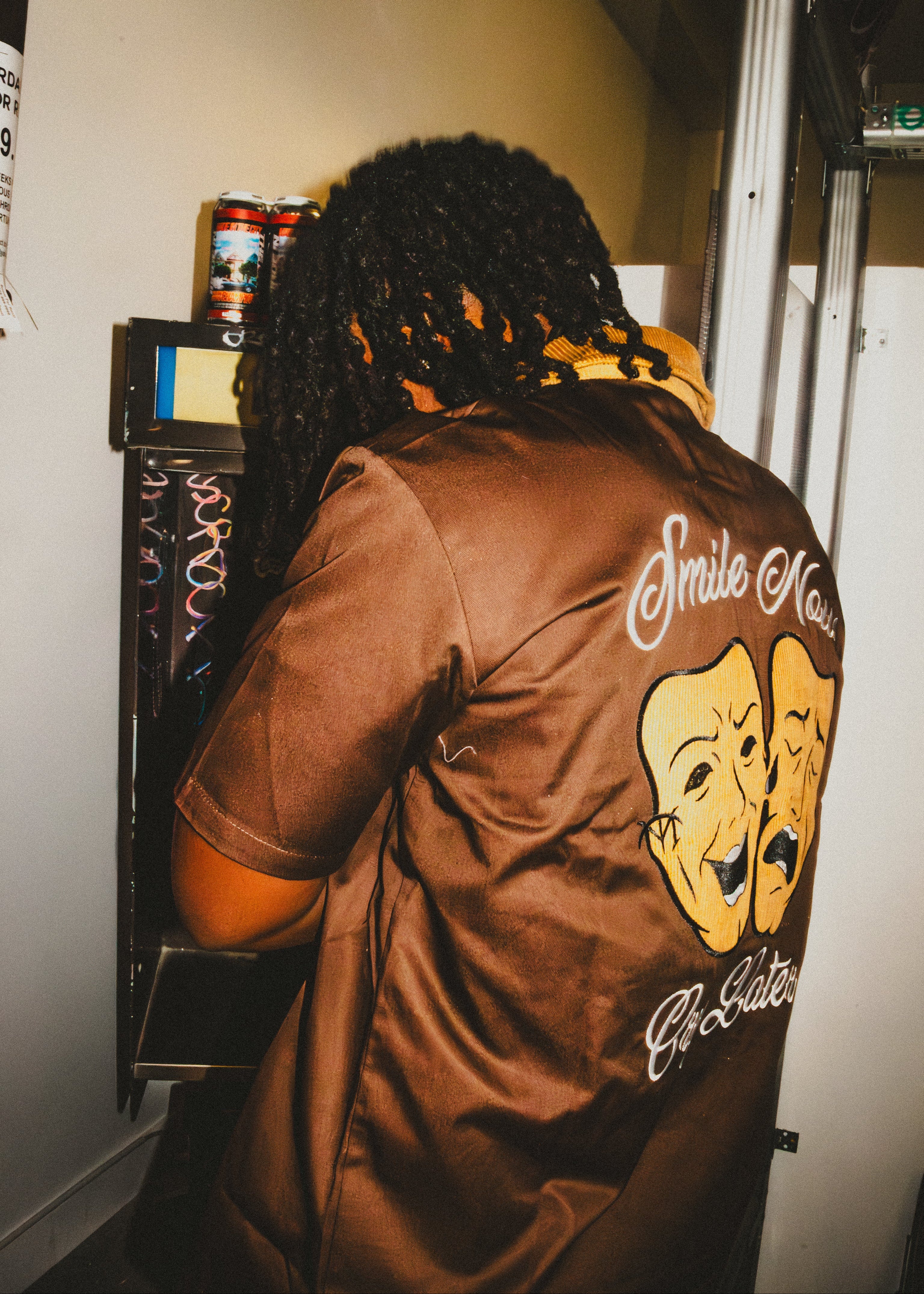 'Smile Now, Cry Later' Work Shirt