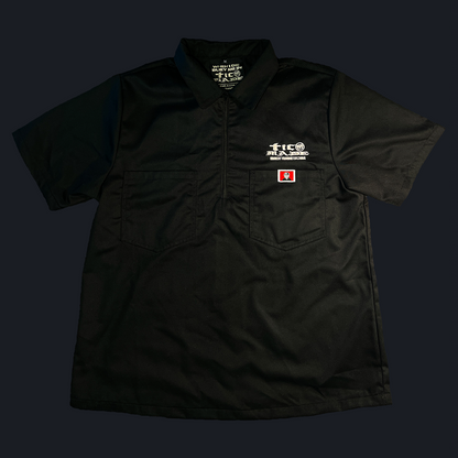 LoveisWar Half-Zip Work Shirt